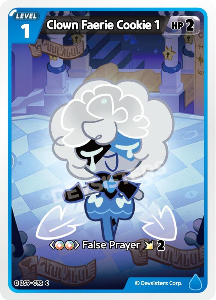 Clown Faerie Cookie 1 (BS9-072) (BS8-BS9)