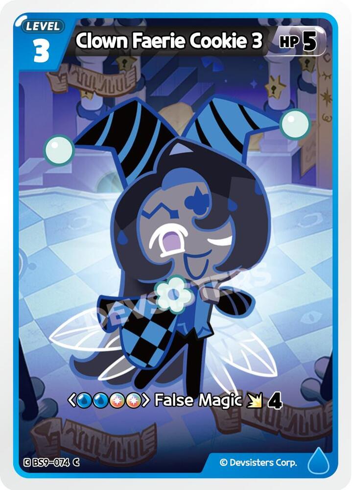 Clown Faerie Cookie 3 (BS9-074) (BS8-BS9)