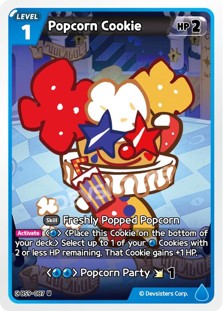 Popcorn Cookie (BS9-087) (BS8-BS9)