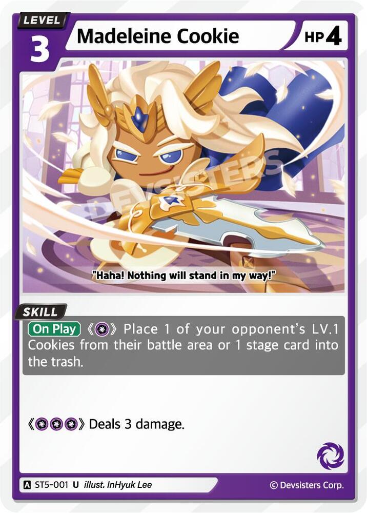 Madeleine Cookie (ST5-001) (ST1-ST5)