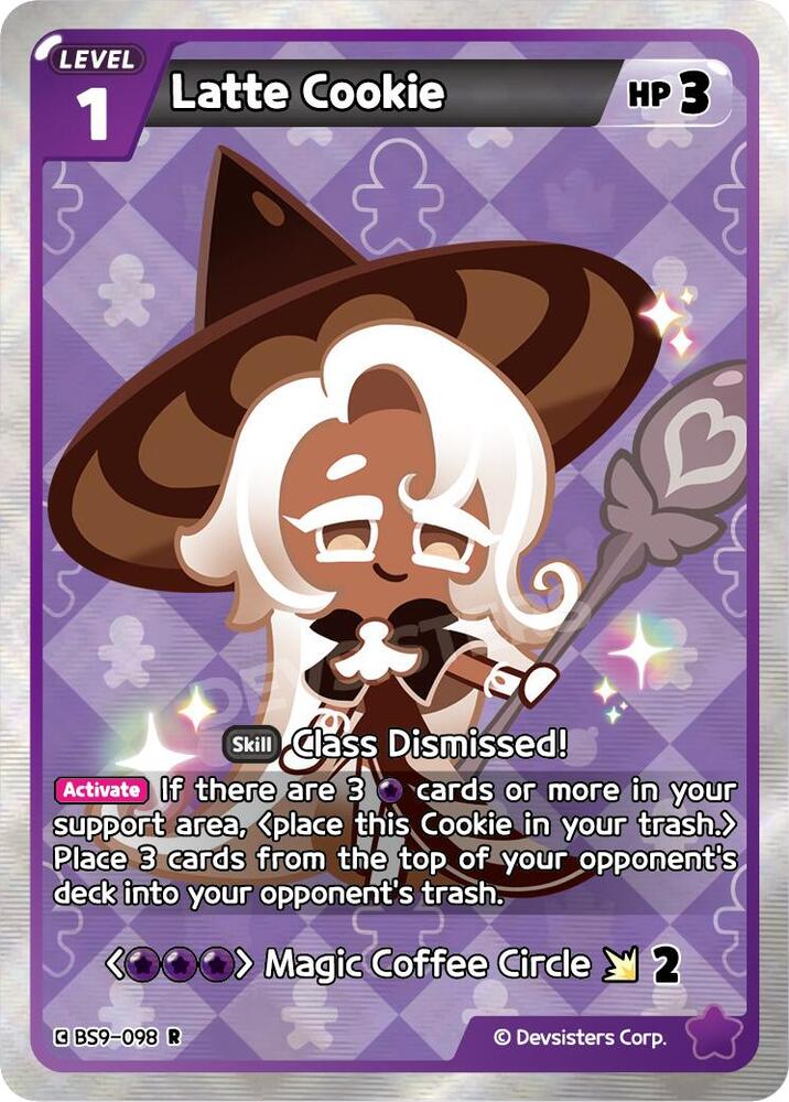 Latte Cookie (Ver. 2) (BS9-098) (BS8-BS9)