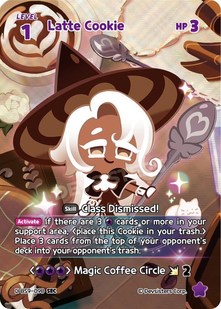Latte Cookie (SEC) (BS9-098) (BS8-BS9)