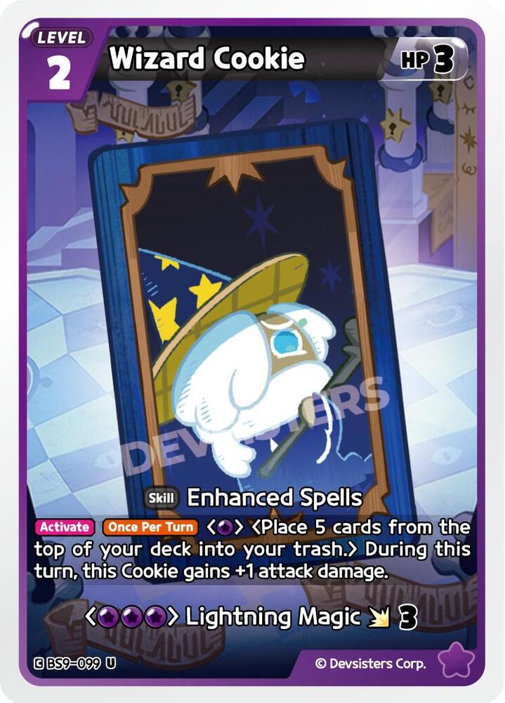 Wizard Cookie (Ver. 1) (BS9-099) (BS8-BS9)