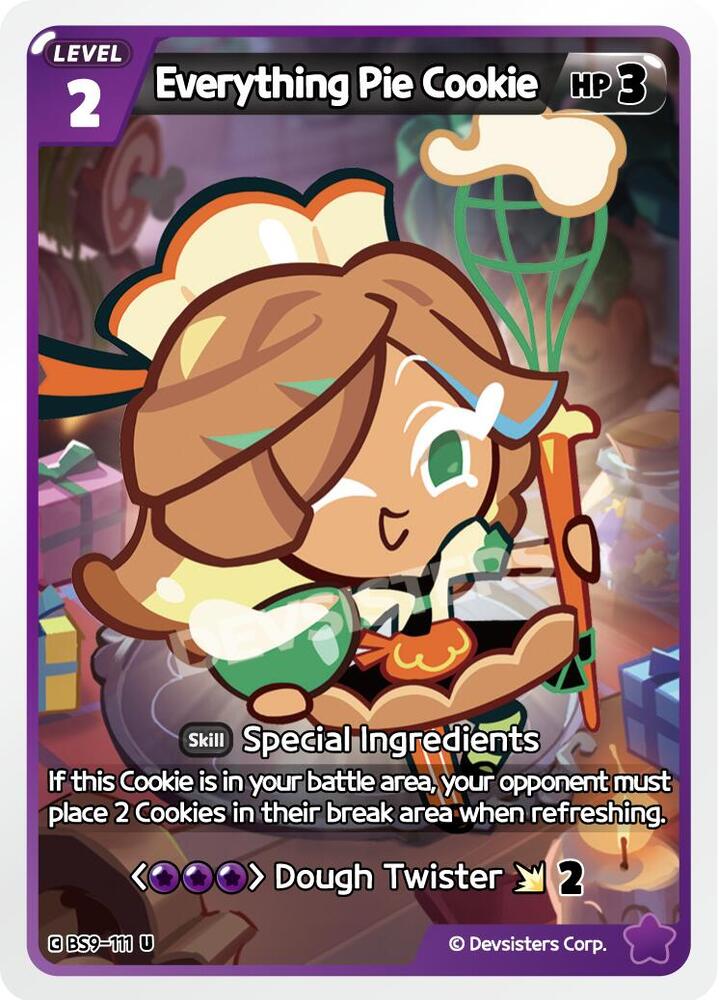 Everything Pie Cookie (BS9-111) (BS8-BS9)