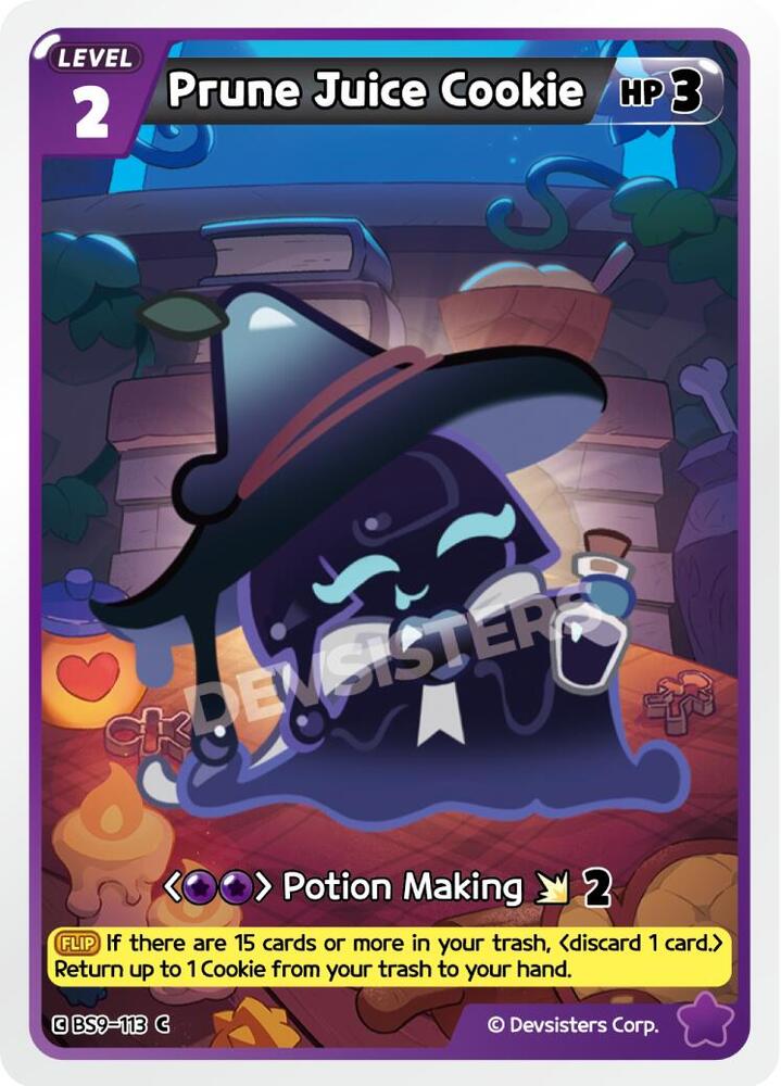 Prune Juice Cookie (Ver. 2) (BS9-113) (BS8-BS9)