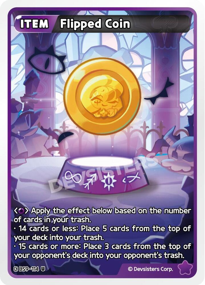 Flipped Coin (BS9-114) (BS8-BS9)