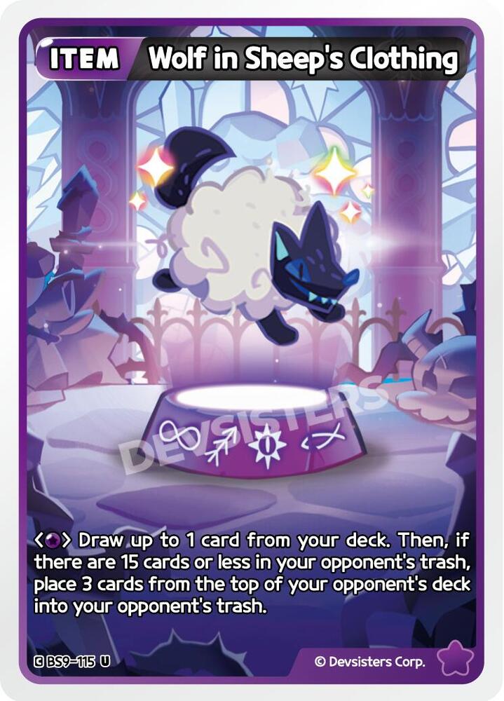 Wolf in Sheep's Clothing (BS9-115) (BS8-BS9)