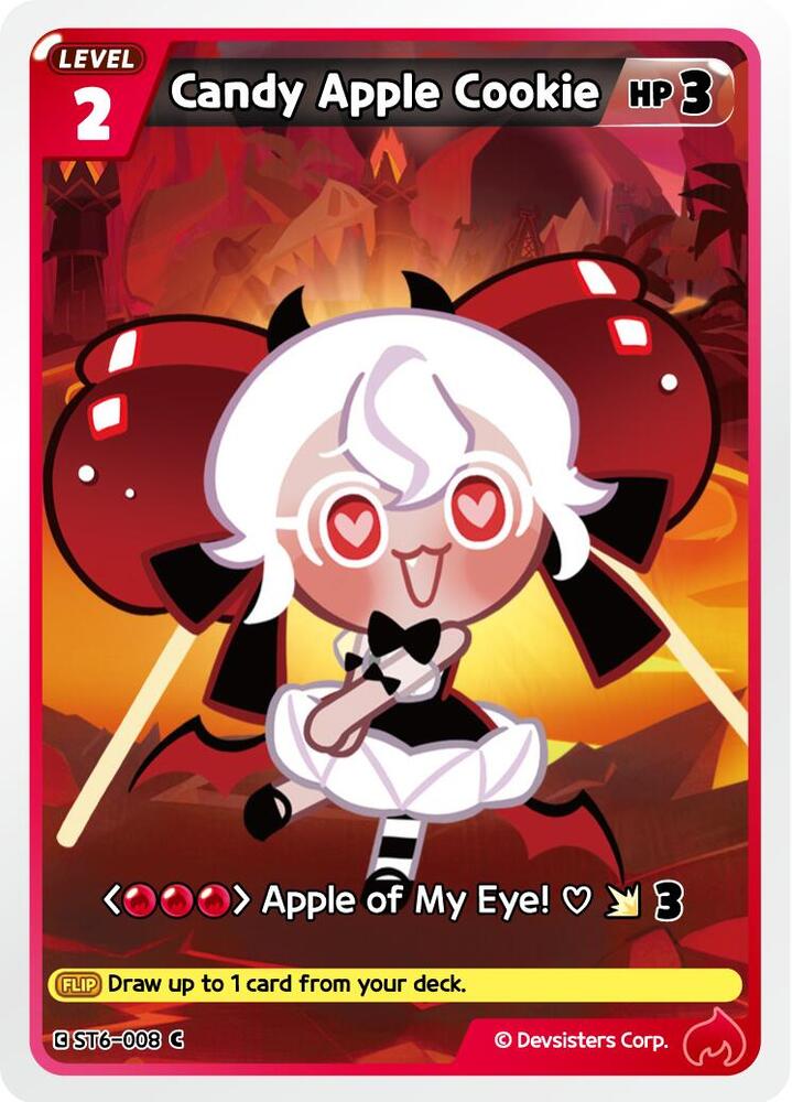 Candy Apple Cookie (ST6-008) (ST6-ST10)