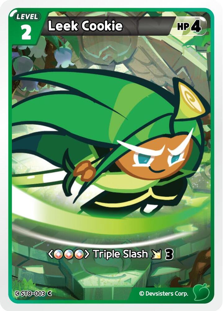 Leek Cookie (ST8-003) (ST6-ST10)