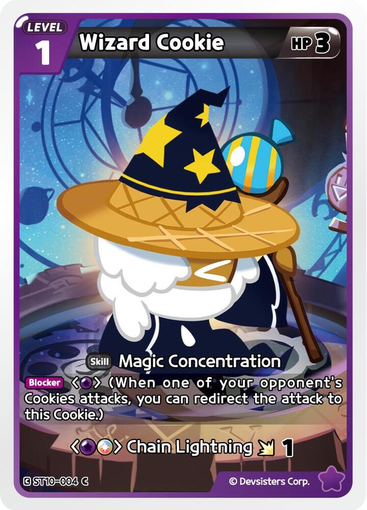Wizard Cookie (ST10-004) (ST6-ST10)