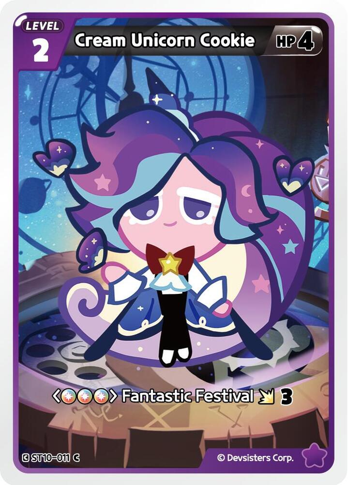 Cream Unicorn Cookie (ST10-011) (ST6-ST10)