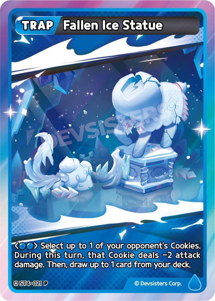 Fallen Ice Statue (ST4-021) (P)