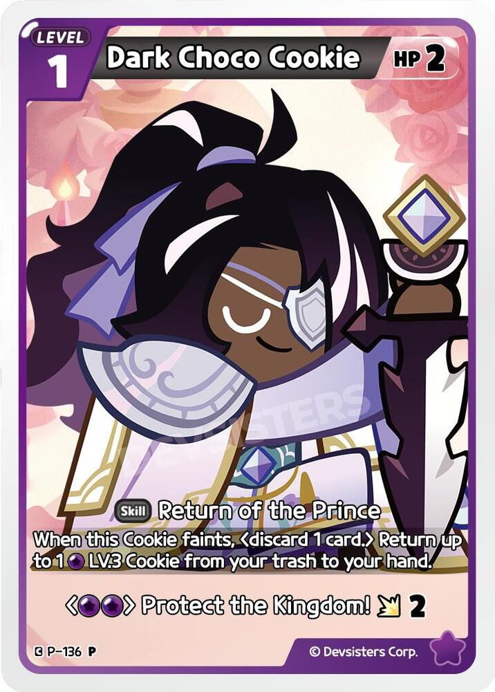 Dark Choco Cookie (P-136) (P)