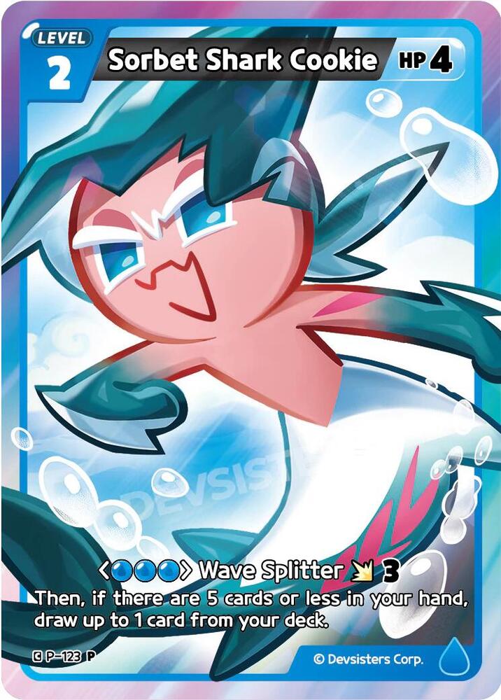 Sorbet Shark Cookie (P-123) (P)