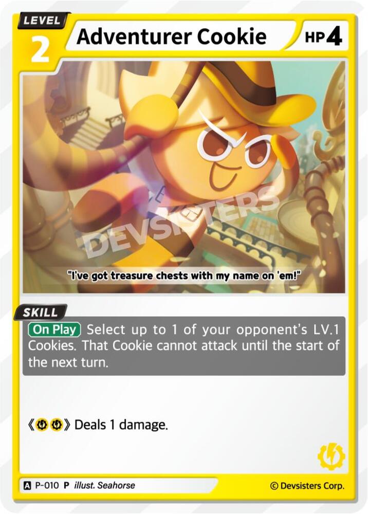 Adventurer Cookie (010) (P-010) (P)
