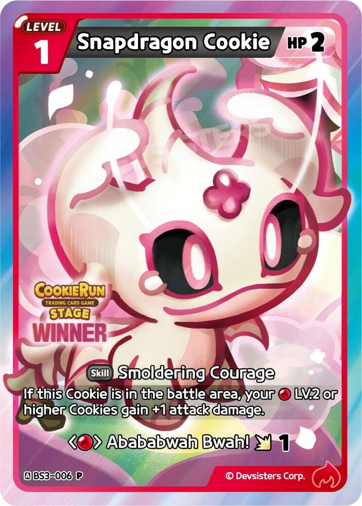 Snapdragon Cookie (Winner) (BS3-006) (P)