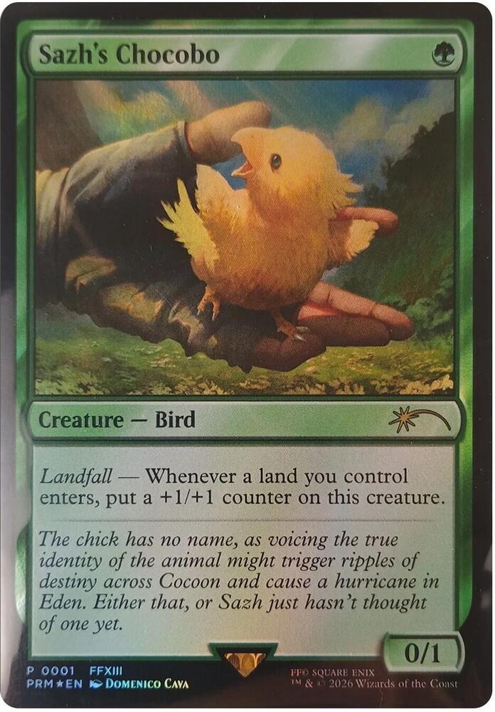 Sazh's Chocobo (1) (UMP)