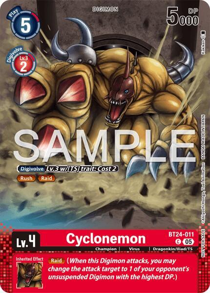 Cyclonemon (Event Pack 10) (BT24-011 C) (BT-24)