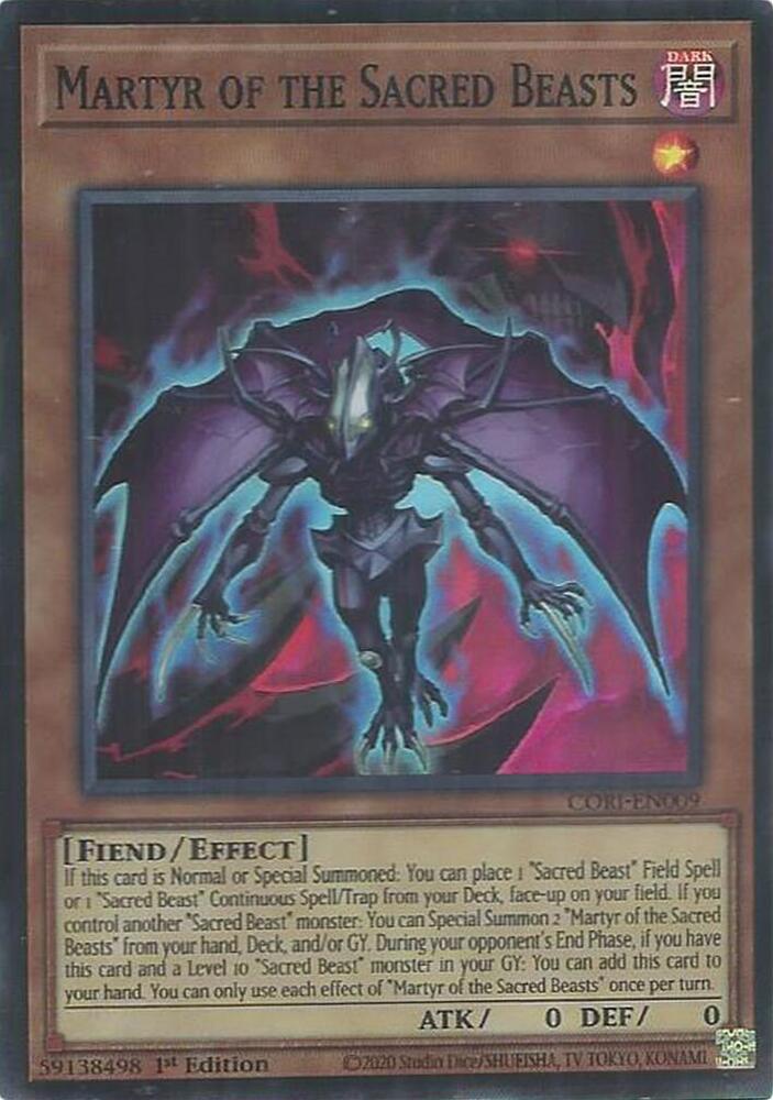 Martyr of the Sacred Beasts (CORI-EN009) (CORI)