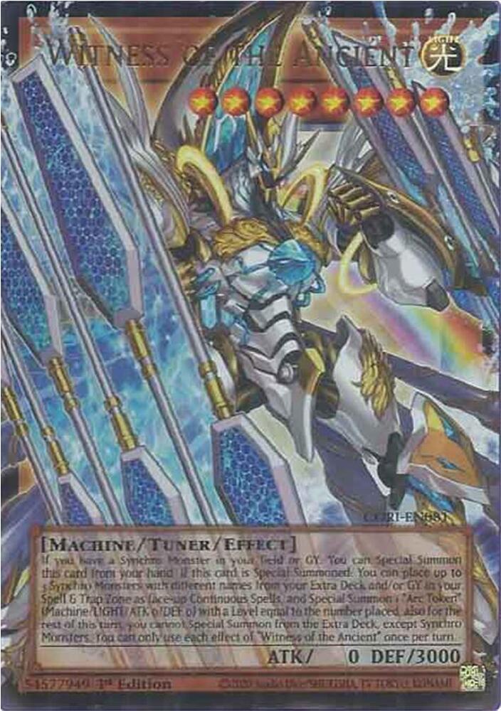 Witness of the Ancient (Extended Art) (CORI-EN081) (CORI)
