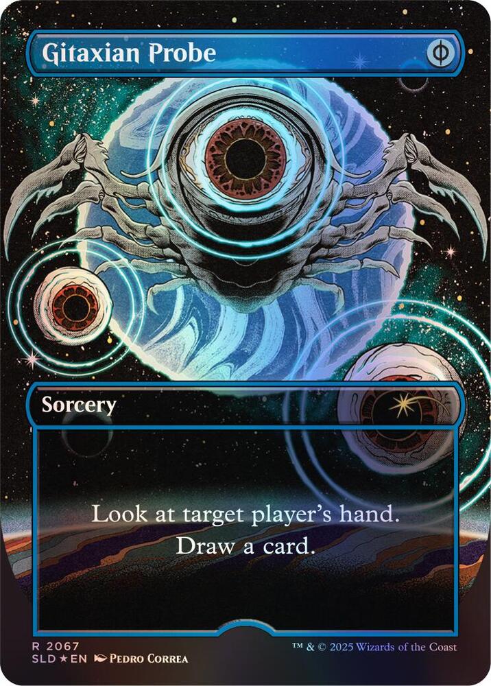 Gitaxian Probe (2067) (Rainbow Foil) (2067) (SLD)