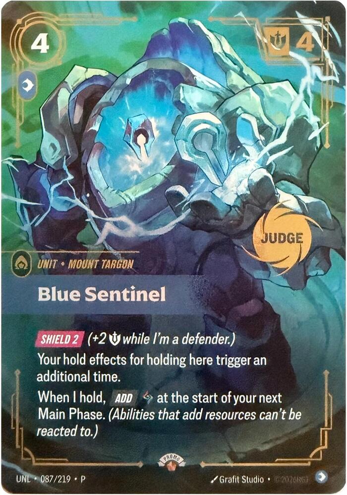 Blue Sentinel (087/219) (JDG)