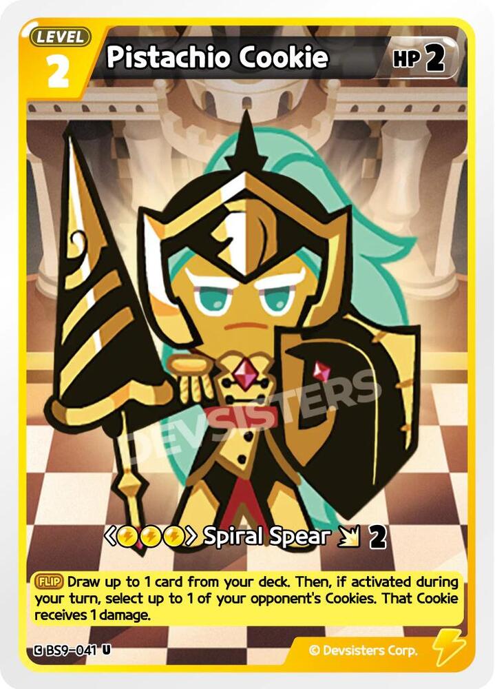 Pistachio Cookie (041) (Ver. 1) (BS9-041) (BS8-BS9)