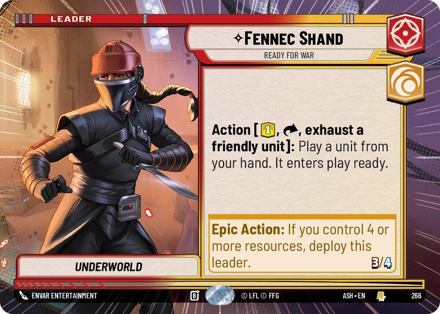 Fennec Shand - Ready for War (Hyperspace) (266) (ASH)