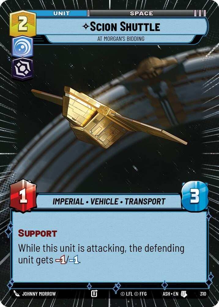 Scion Shuttle - At Morgan's Bidding (Hyperspace) (310) (ASH)