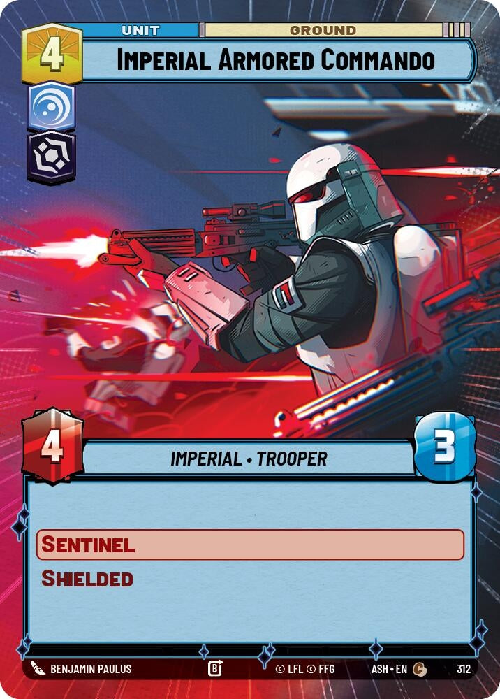 Imperial Armored Commando (Hyperspace) (312) (ASH)