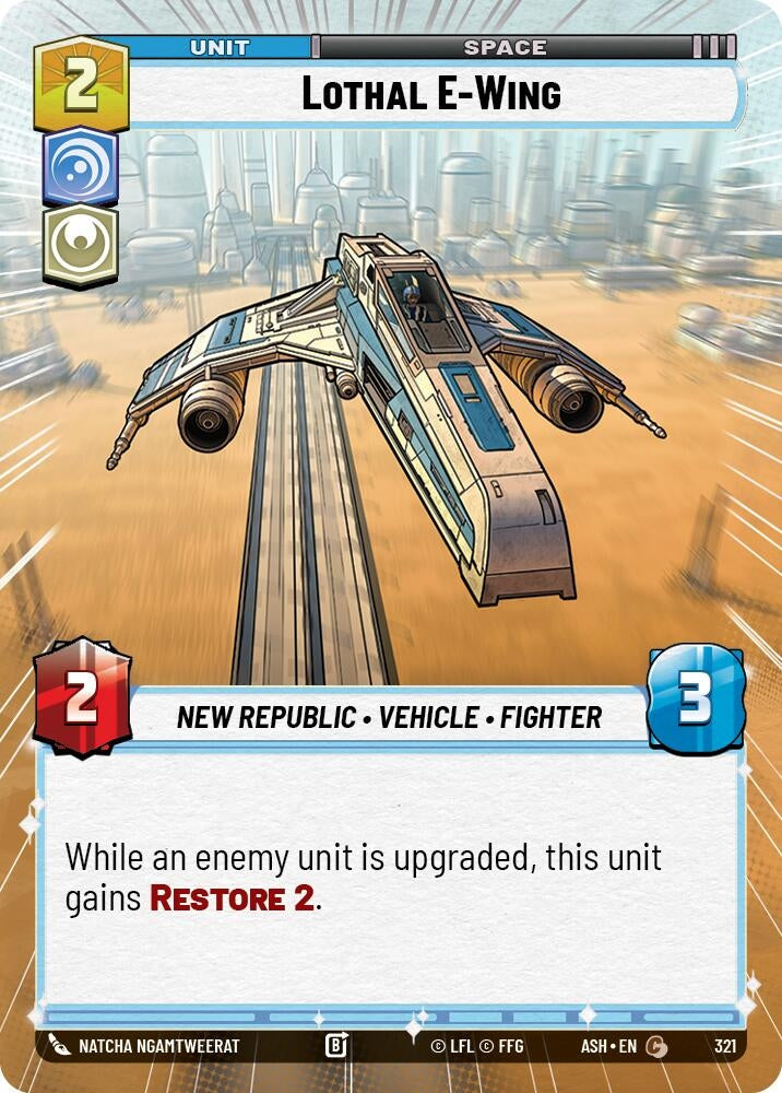 Lothal E-Wing (Hyperspace) (321) (ASH)