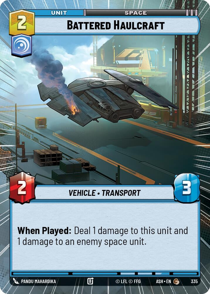Battered Haulcraft (Hyperspace) (335) (ASH)