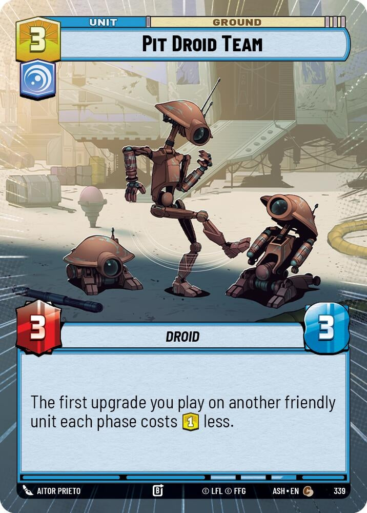 Pit Droid Team (Hyperspace) (339) (ASH)