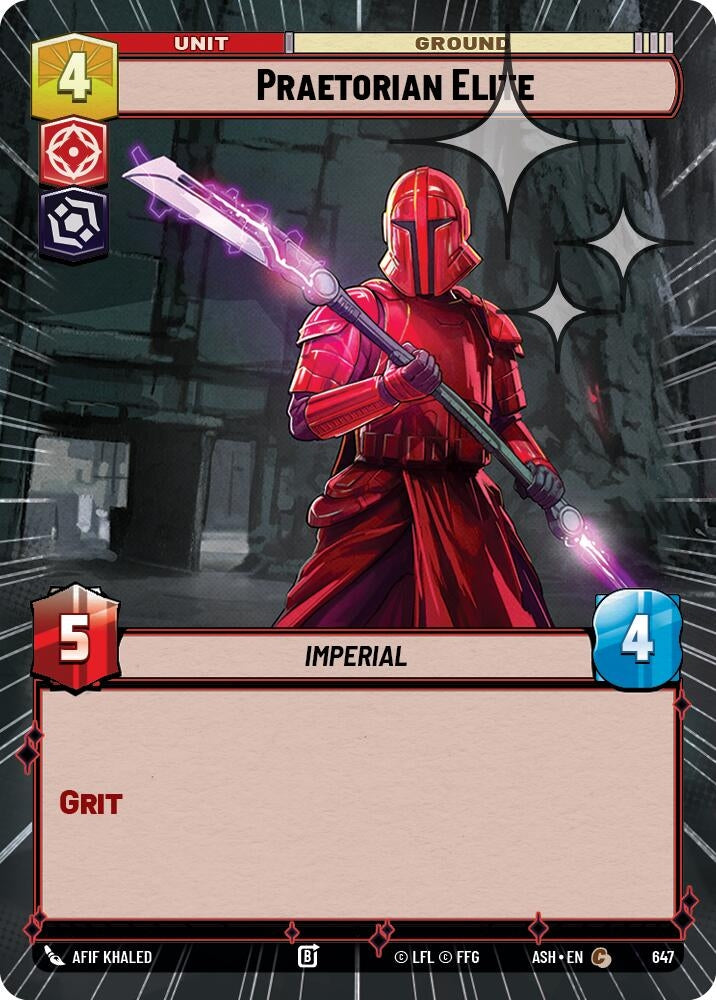 Praetorian Elite (Hyperspace Foil) (647) (ASH)