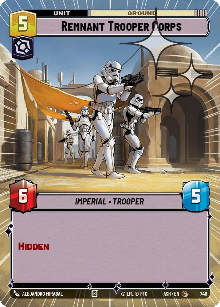 Remnant Trooper Corps (Hyperspace Foil) (746) (ASH)