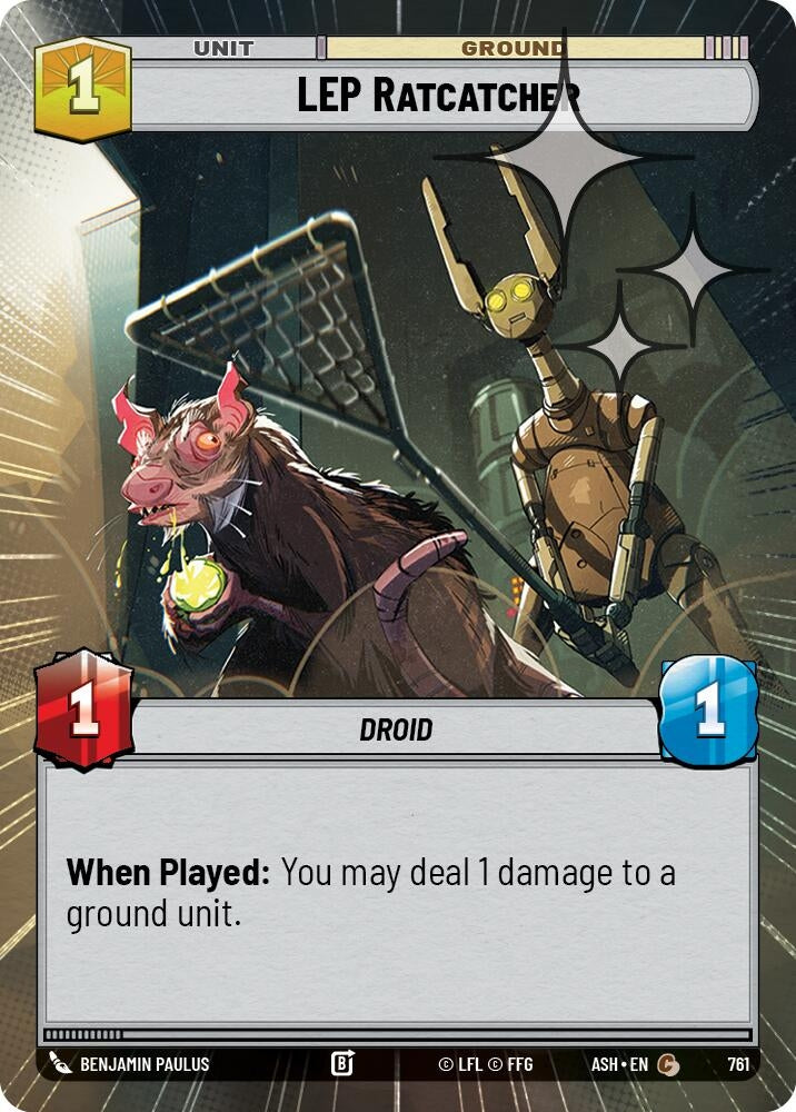 LEP Ratcatcher (Hyperspace Foil) (761) (ASH)