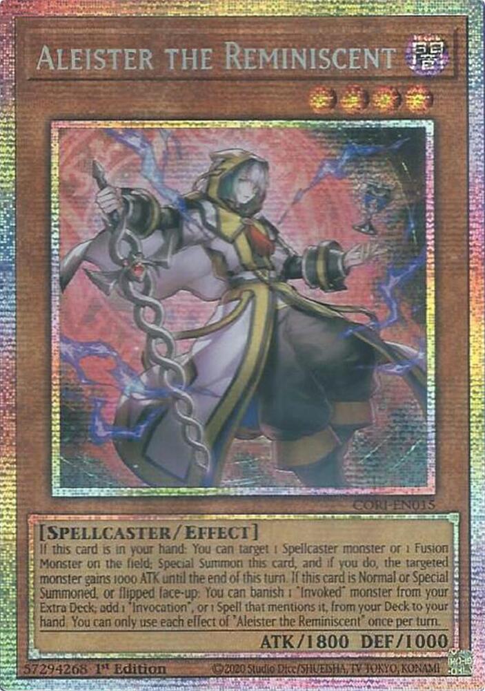 Aleister the Reminiscent (Starlight Rare) (CORI-EN015) (CORI)
