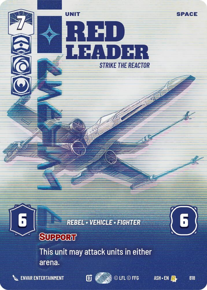 Red Leader - Strike the Reactor (Prestige) (818) (ASH)