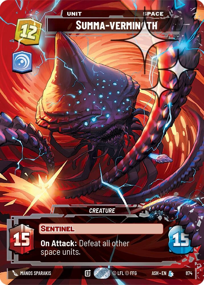 Summa-verminoth (Prestige Foil) (874) (ASH)