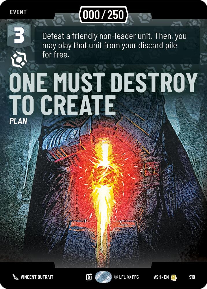 One Must Destroy to Create (Serialized) (910) (ASH)