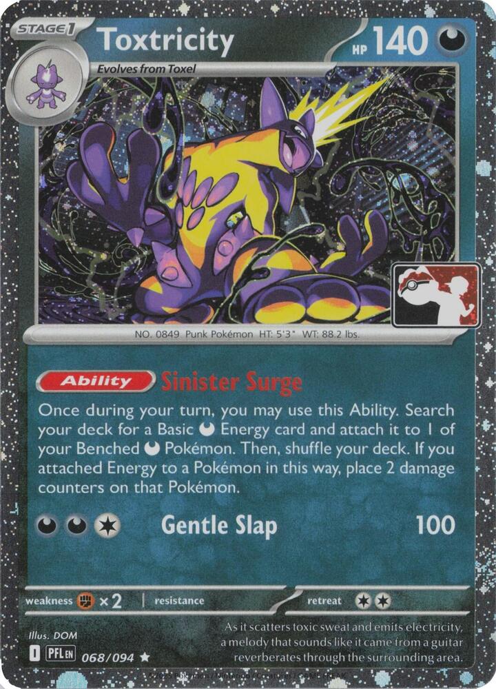 Toxtricity - 068/094 (Cosmos Holo) (068/094)