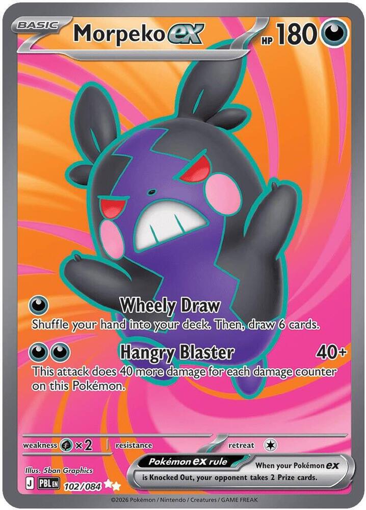 Morpeko ex - 102/084 (102/084) (PBL)