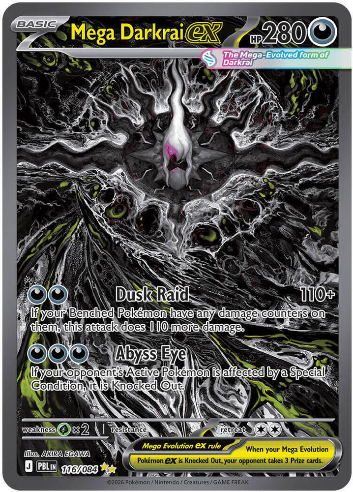 Mega Darkrai ex - 116/084 (116/084) (PBL)