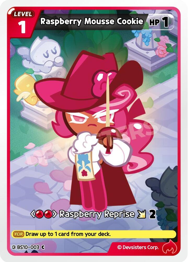 Raspberry Mousse Cookie (003) (BS10-003) (BS10-BS11)
