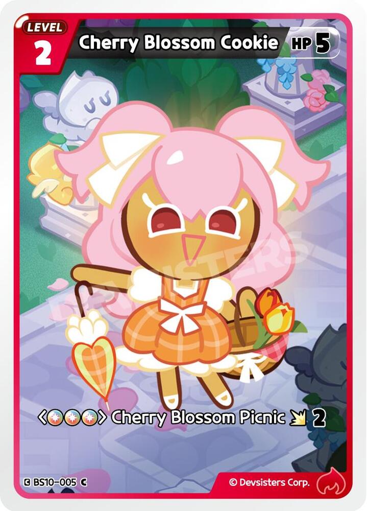 Cherry Blossom Cookie (BS10-005) (BS10-BS11)