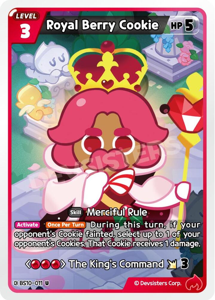 Royal Berry Cookie (BS10-011) (BS10-BS11)