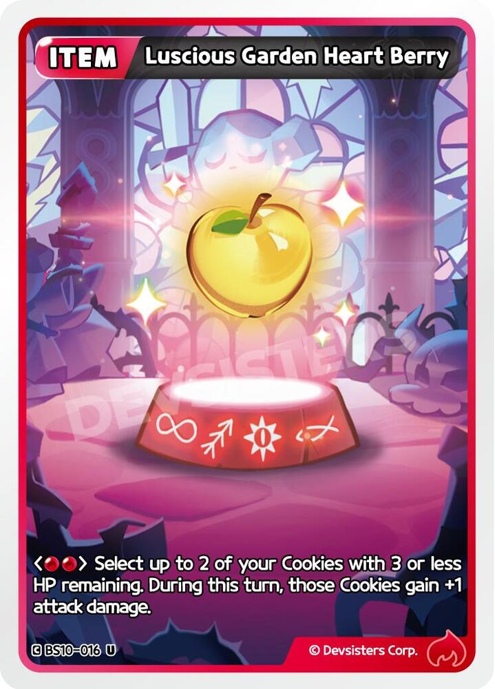 Luscious Garden Heart Berry (BS10-016) (BS10-BS11)