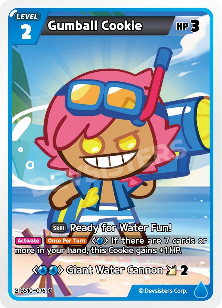 Gumball Cookie (BS10-076) (BS10-BS11)