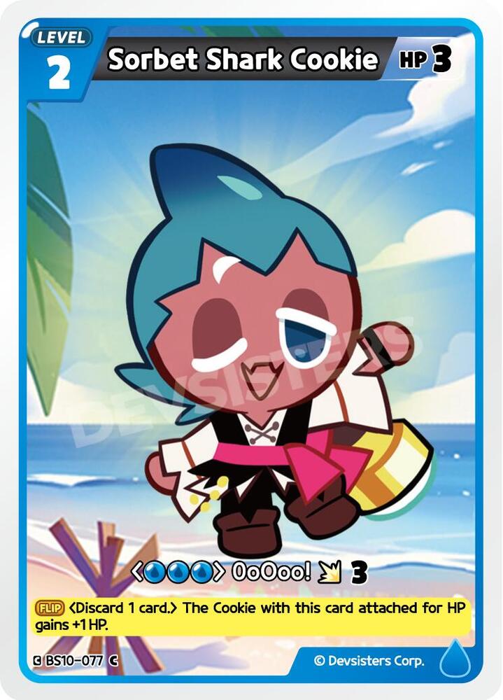 Sorbet Shark Cookie (BS10-077) (BS10-BS11)