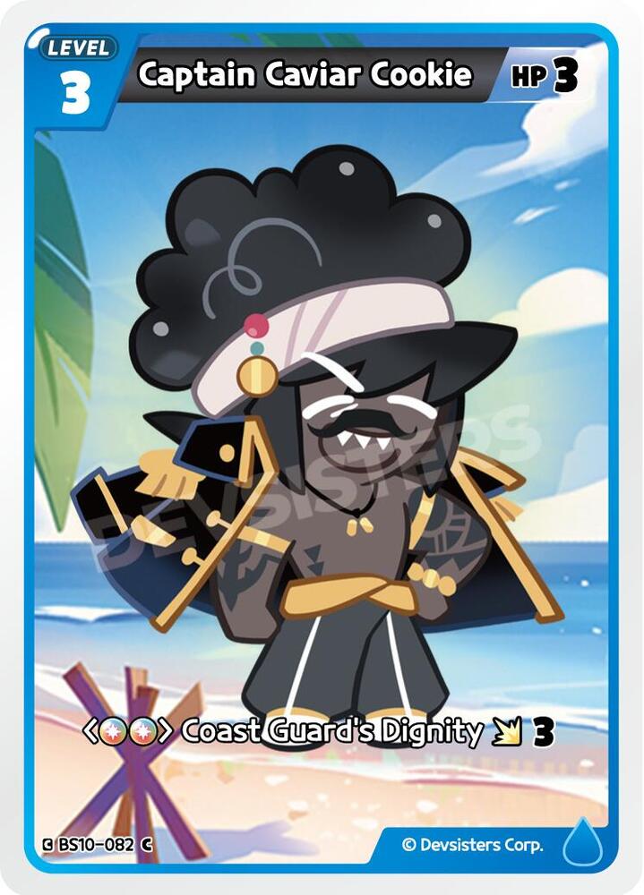 Captain Caviar Cookie (BS10-082) (BS10-BS11)